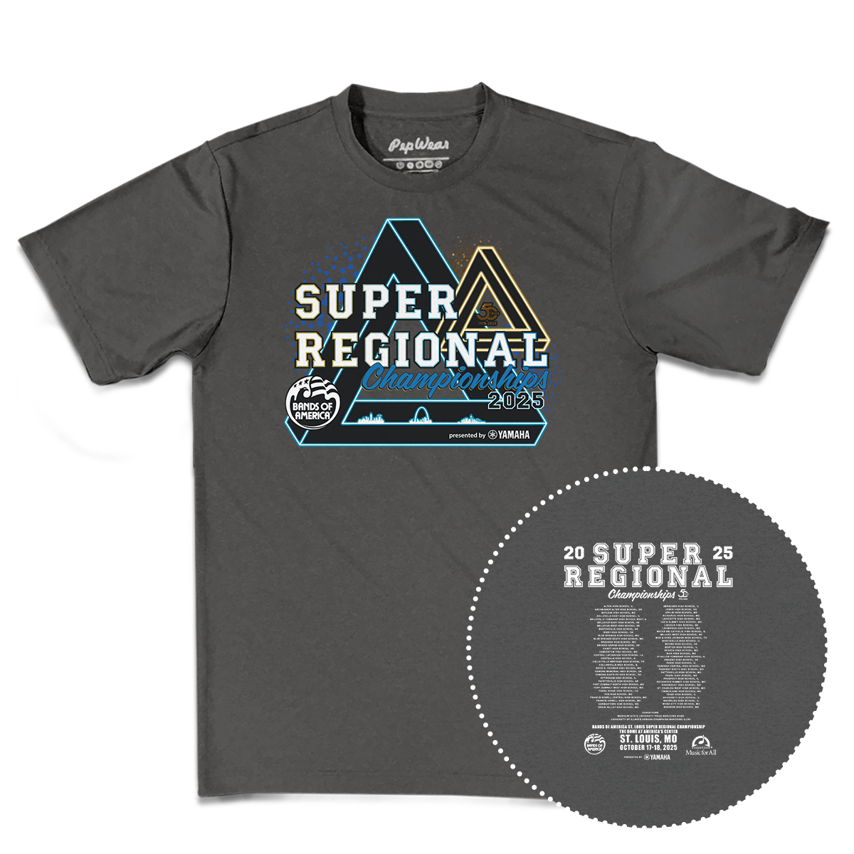BOA 2025 Super Regional Performance T-Shirt