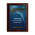 2026 Music for All National Festival 6x8 Plaque