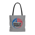 BOA Logo Grey Tote Bag
