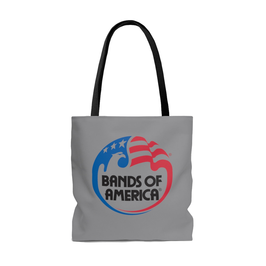 BOA Logo Grey Tote Bag