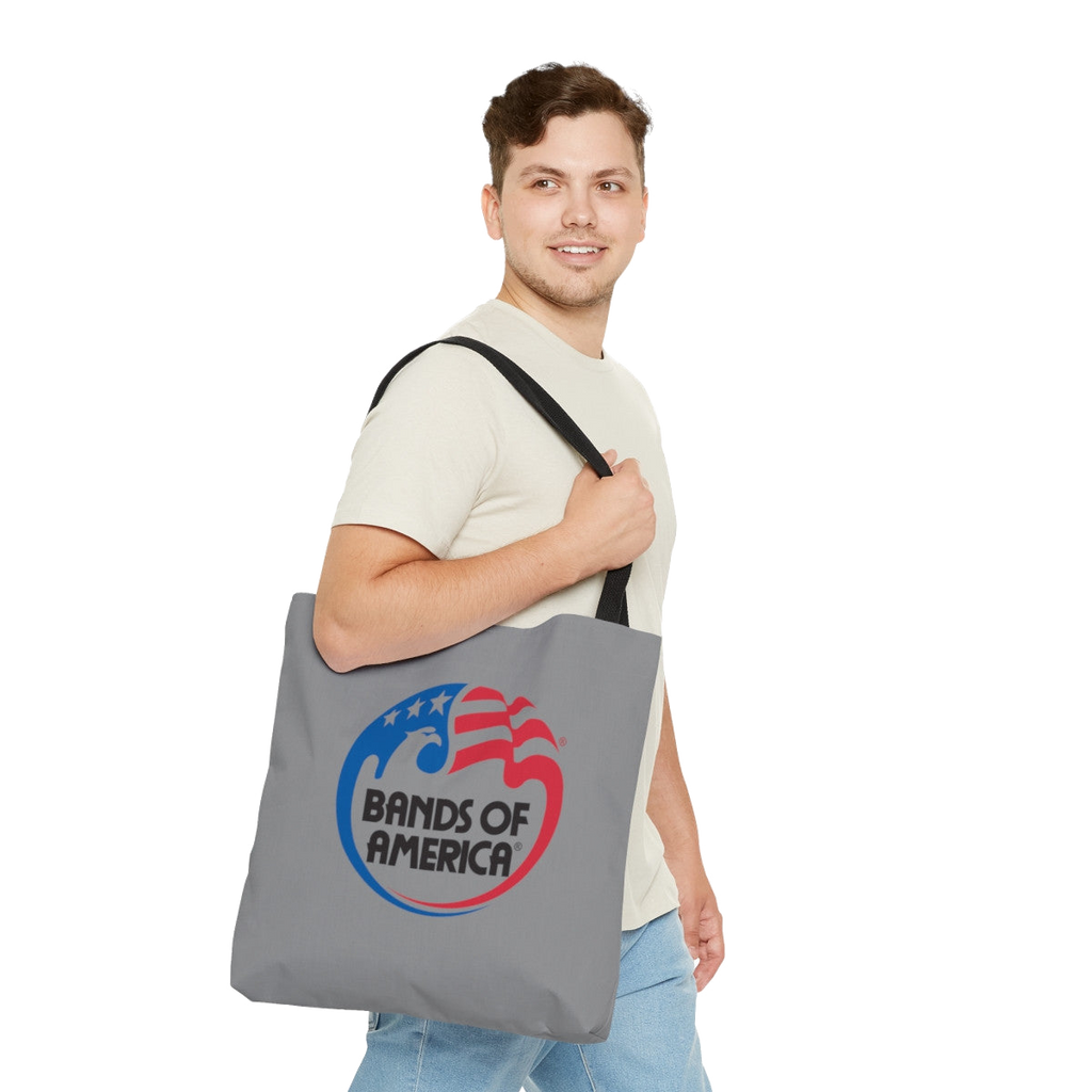 BOA Logo Grey Tote Bag