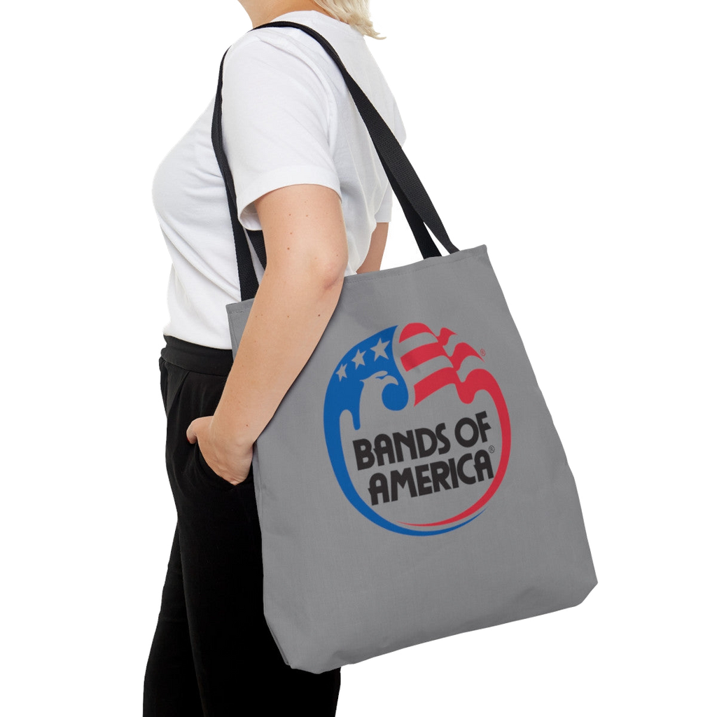 BOA Logo Grey Tote Bag