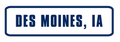 Des Moines, IA Rocker Patch