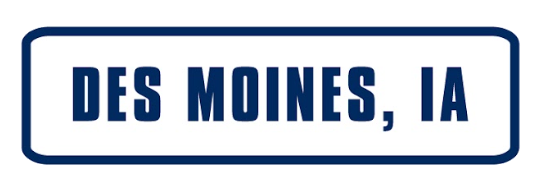 Des Moines, IA Rocker Patch