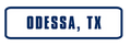 Odessa, TX Rocker Patch