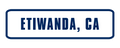 Etiwanda, CA Rocker Patch