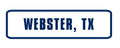 Webster, TX Rocker Patch