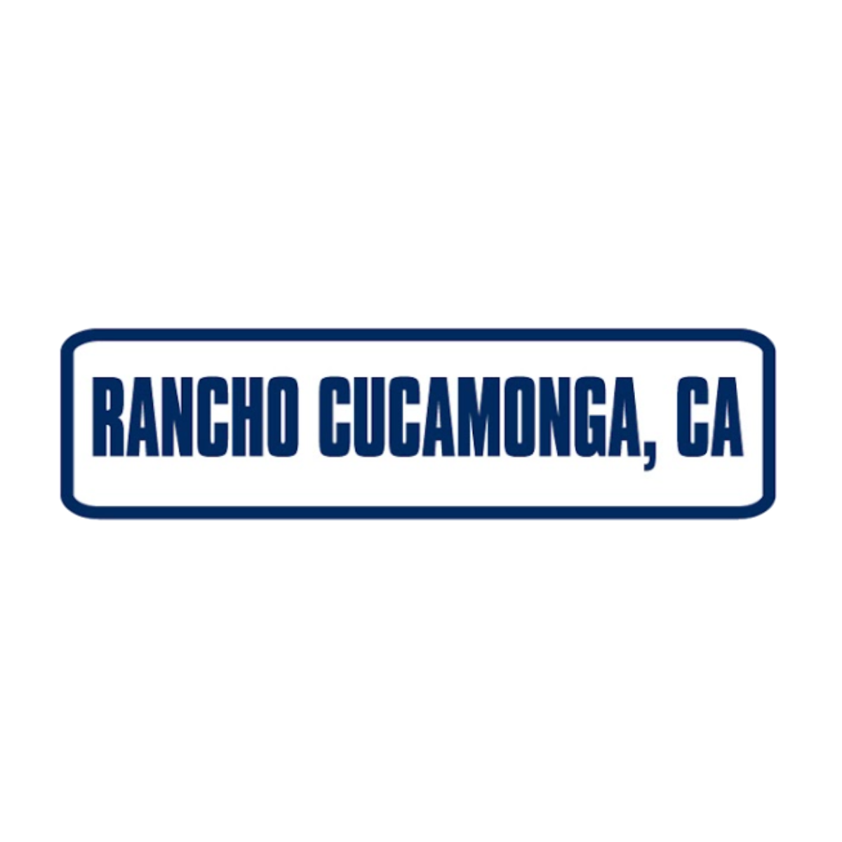 Rancho Cucamonga, CA Rocker Patch