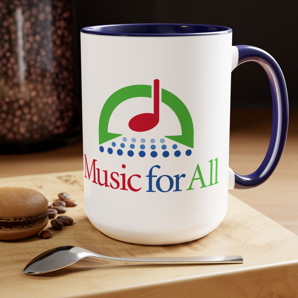 BOA/MfA Logo Two-Tone Coffee 15oz Mugs