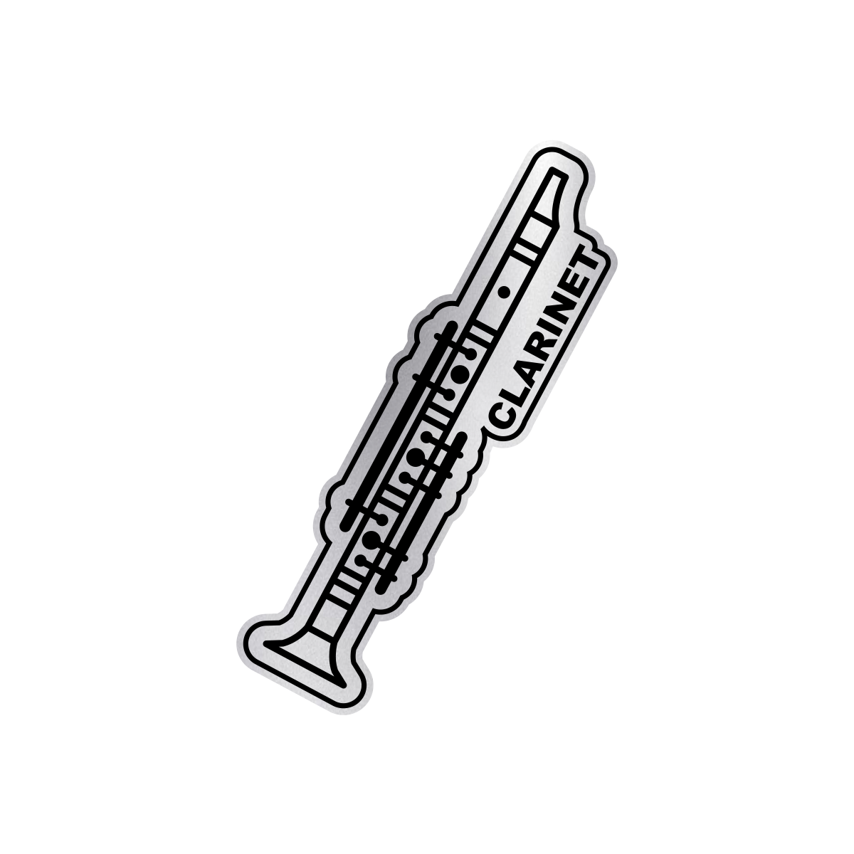Clarinet Sticker