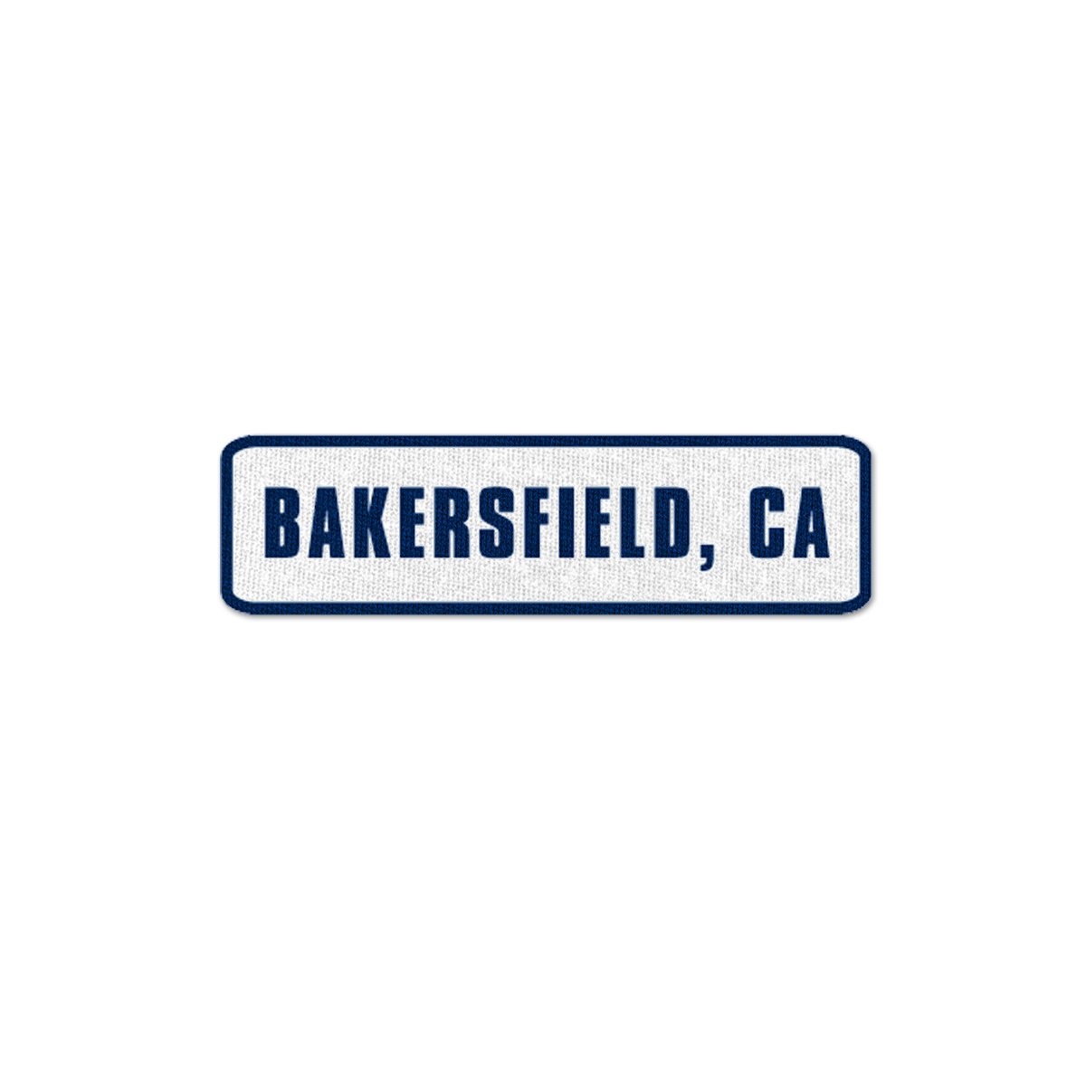 Bakersfield, CA Rocker Patch