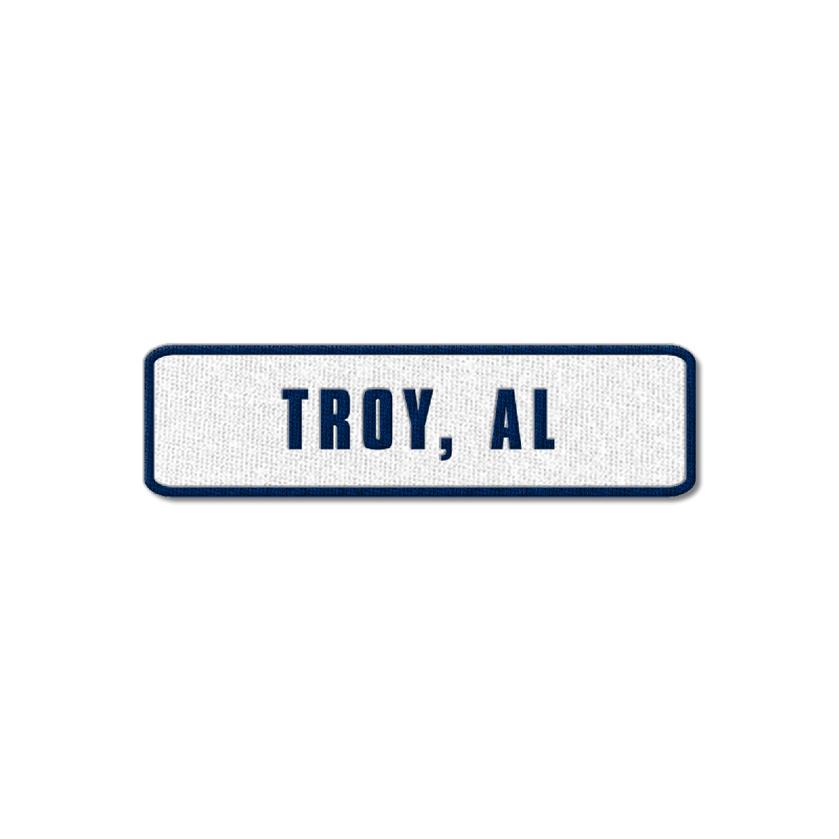Troy, AL Rocker Patch