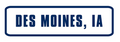 Des Moines, IA Rocker Patch