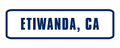 Etiwanda, CA Rocker Patch