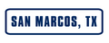 San Marcos, TX Rocker Patch