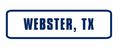 Webster, TX Rocker Patch