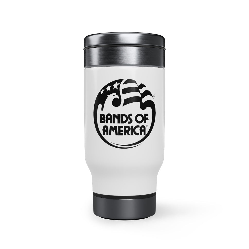 BOA Log Stainless Steel Travel 14oz Mug with Handle