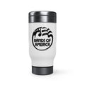 BOA Log Stainless Steel Travel 14oz Mug with Handle