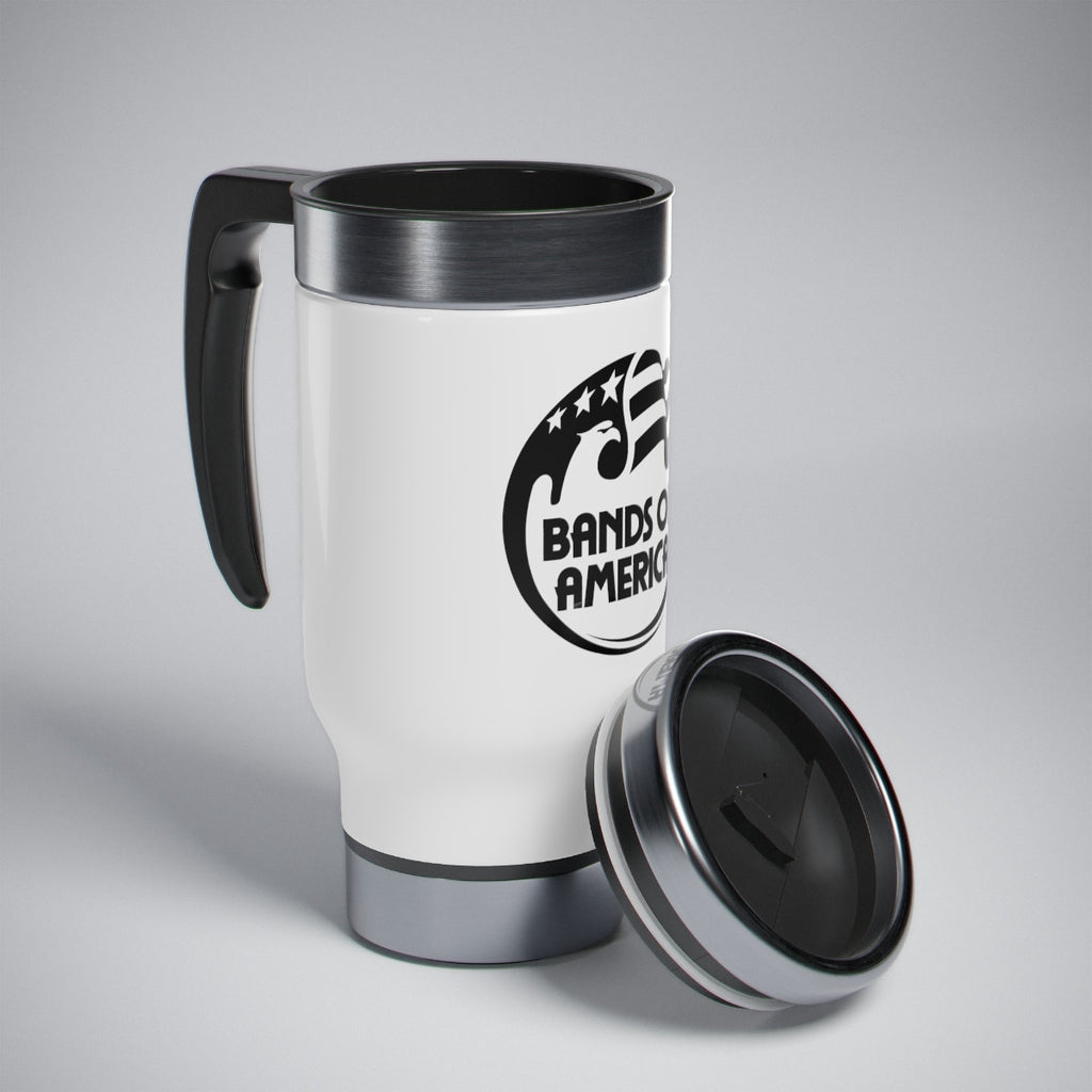 BOA Log Stainless Steel Travel 14oz Mug with Handle