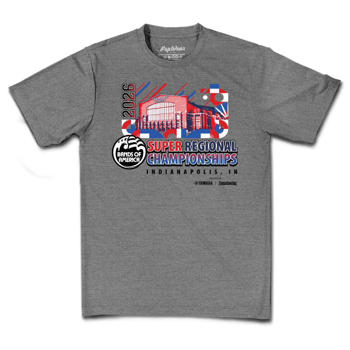 BOA 2026 Super Regional Performance T-Shirt — Indianapolis, IN