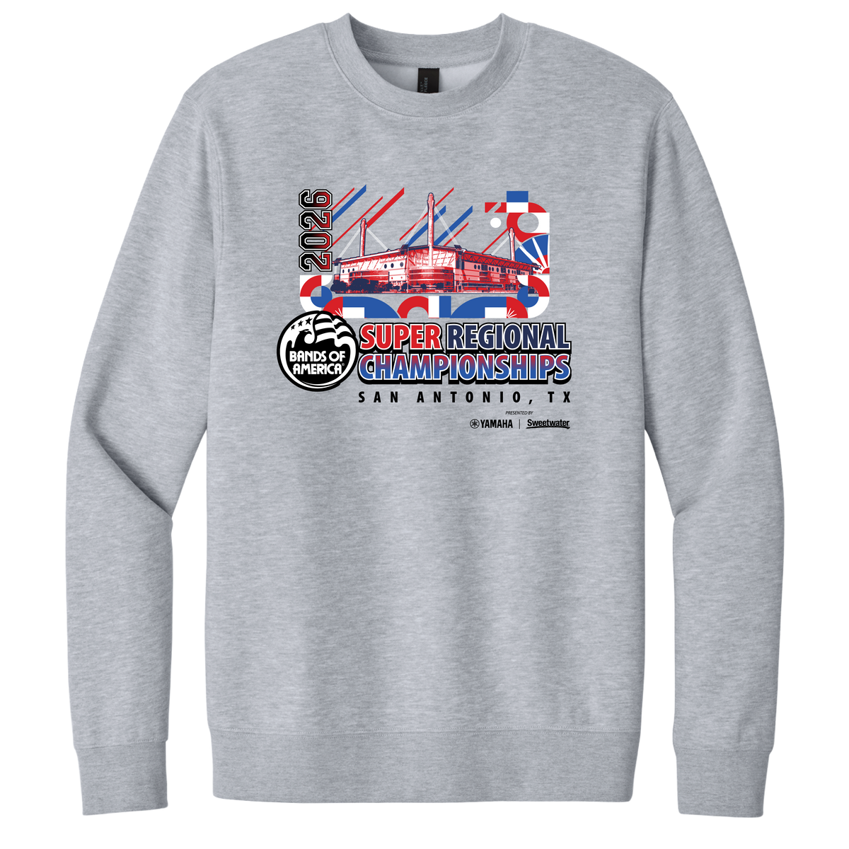 BOA 2026 Super Regional Crewneck — San Antonio, TX