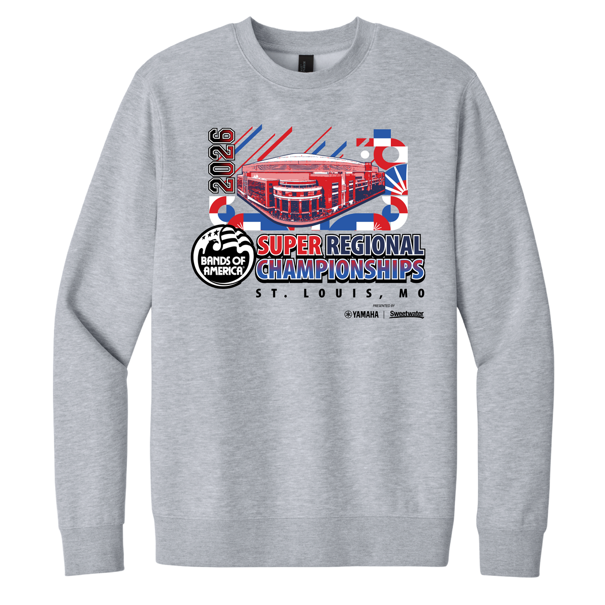 BOA 2026 Super Regional Crewneck — St. Louis, MO